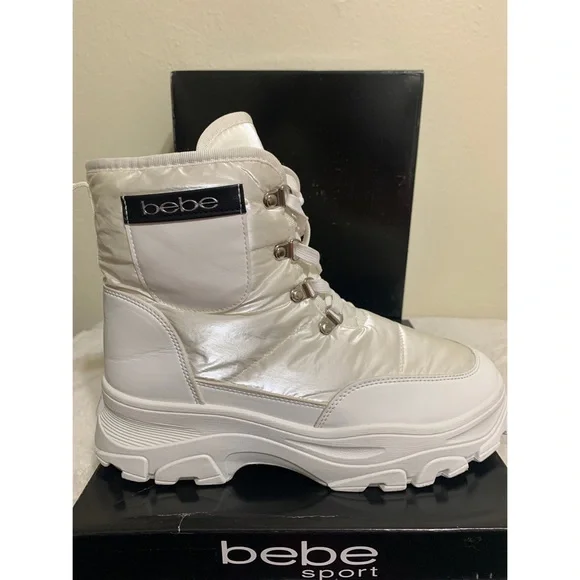 BEBE Jadah Lug Sole Hiking Boots π€ - Picture 14 of 17